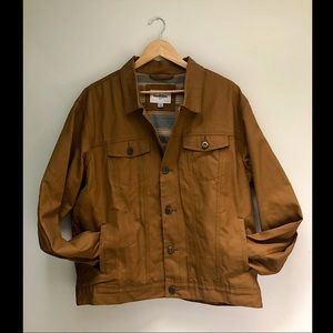 Goodfellow & Co Men’s Button Up Tan Trucker Jacket